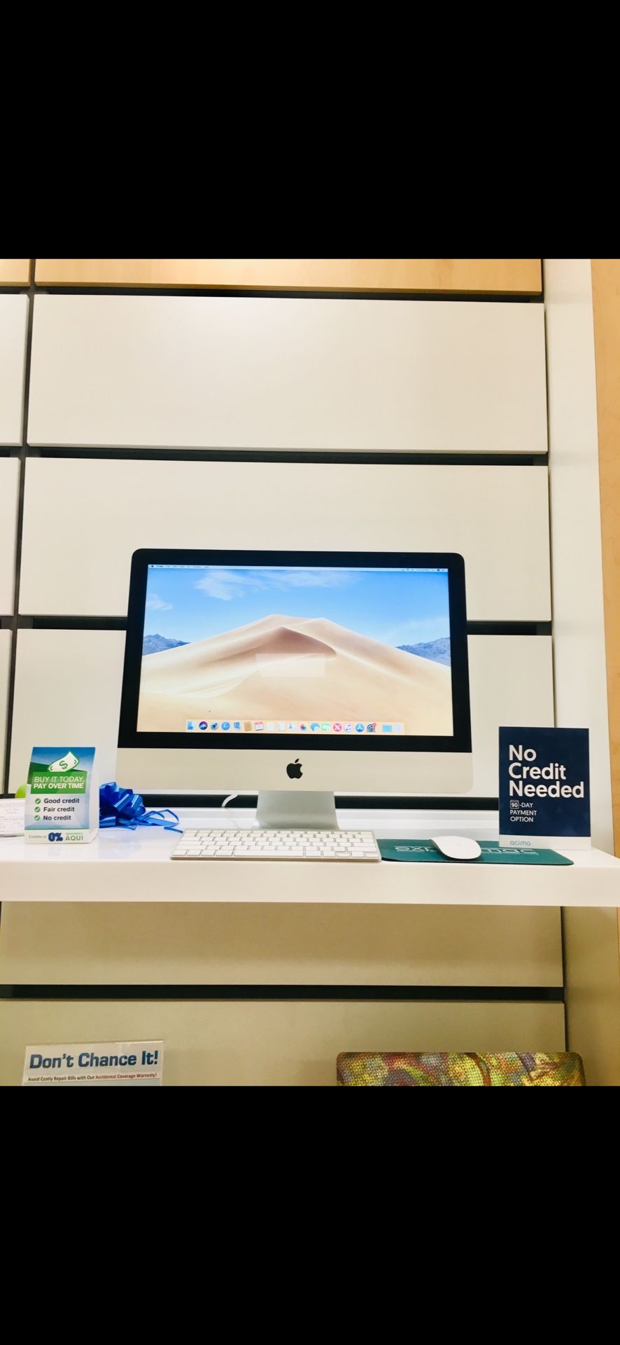 21.5" iMac 2.7 GHz i5 8 GB RAM 1TB We Finance - $230 (Middleton, MA)