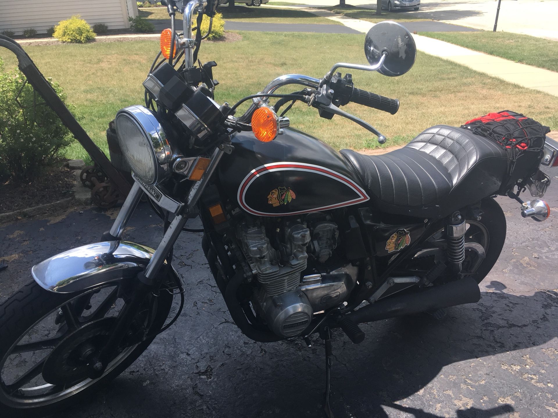 1982 Kawasaki kz 550 motorcycle