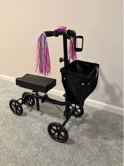 Equate Folding Knee Scooter Walker