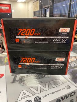 Spektrum 7200MAH 22.2V Lipo Battery.