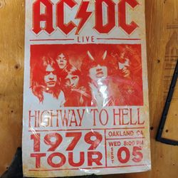 AC DC Poster