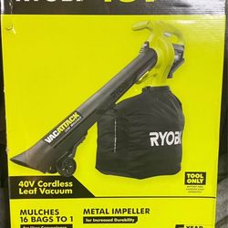 Brand New Ryobi Vac Attack