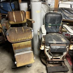 Antique / Vintage Barber Chairs 
