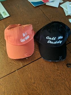 Distressed Dad Hats
