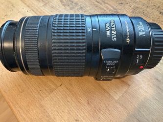 Canon EF 70–300mm f/4–5.6 IS USM Lens – $250 OBO