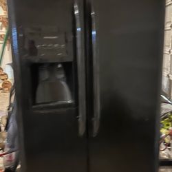 Black Refrigerator 