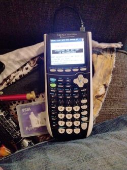 TI -84 Plus C Silver Edition ¢ Texas Instruments https://offerup.com/redirect/?o=RWR1Y2F0aW9uLlRpLmNvbQ==