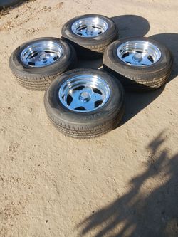 Chevy rims,tires 5x4.75 lugs