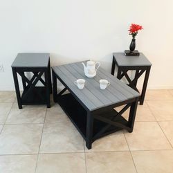 Farmhouse Living Room Set Of 3