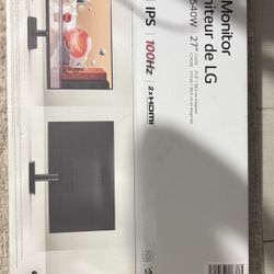 LG 27 Inch Monitor 
