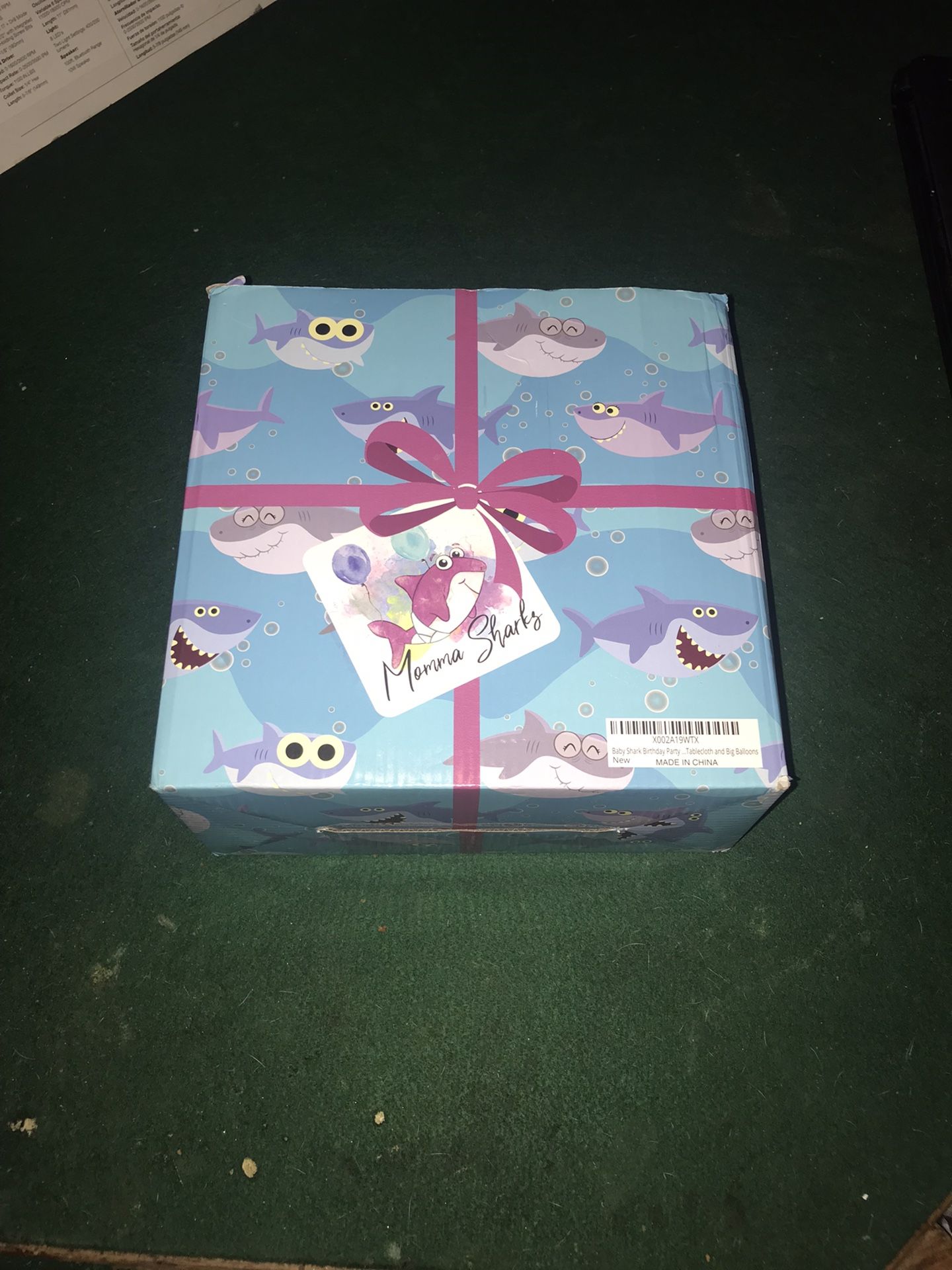 Baby Shark Party Kit $35