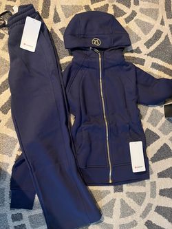 Scuba set Lululemon 2 piece navy blue