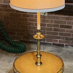 Mid-Century Brass Floor Lamp