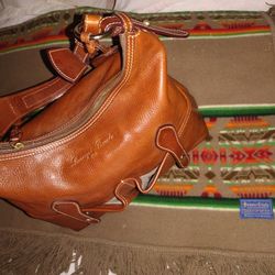 D &B Leather Handbag