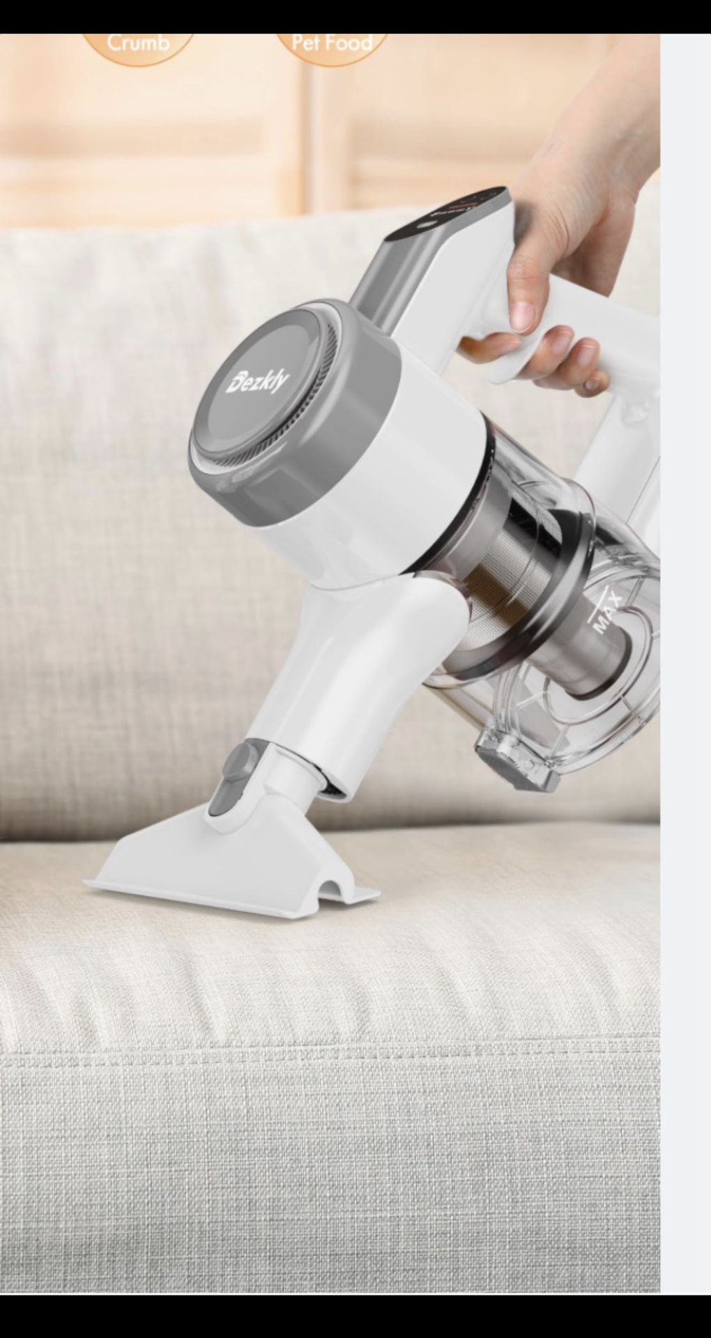 Dezkly Cordless Vacuum Cleaner