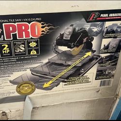 Pearl, Abrasive Wet Saw Like New