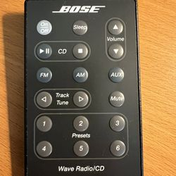BOSE Wave Radio/CD Remote control 