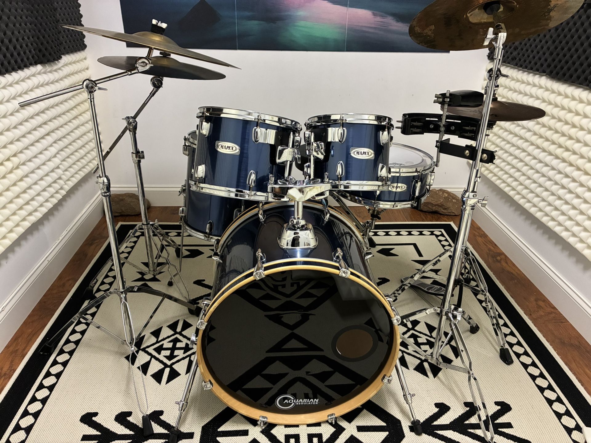 Mapex Drums With Addons (willing To Negotiate)