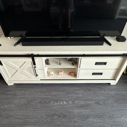 Entertainment Center and 2 End Tables
