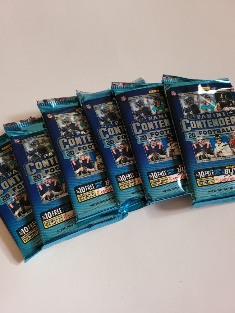 NEW Panini Contenders NFL Football 6 - Packs BRAND NEW SEALED 

