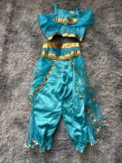 Princess Jasmine Girls Costume Set
