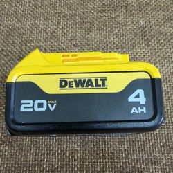 DEWALT20V MAX Premium Lithium-​Ion 4.​0Ah Battery Pack