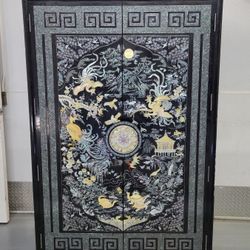 Korean Mother of Pearl Wardrobe - 3 pc BEAUTIFUL! 
