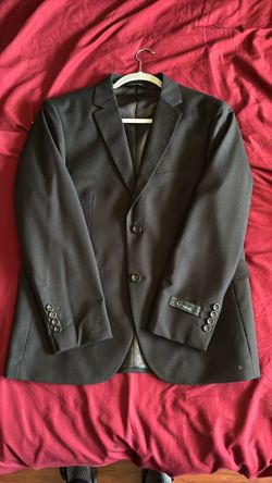 All Black Long Sleeve Dressy Coat
