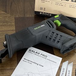 Galax Pro Reciprocating Saw.  20v Battery Powered 