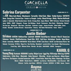 2 Coachella Weekend 1 W/ Shuttle