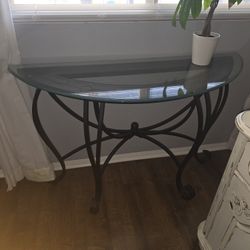 Half Moon Console Table  