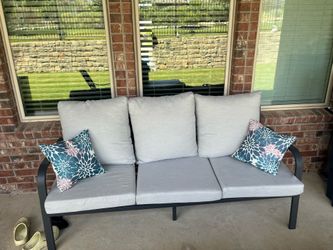 72 inch patio couch with cushions
