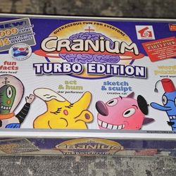 Cranium Turbo Edition (2004) Outrageous Fun For Everyone Brand New & Sealed!!