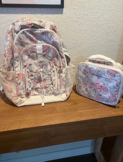 Pottery Barn Hello Kitty Backpack and Lunch Bag Set