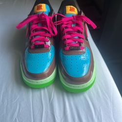 undefeated air force 1 low pink prime , size 11 