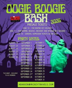 Oogie boogie Bash