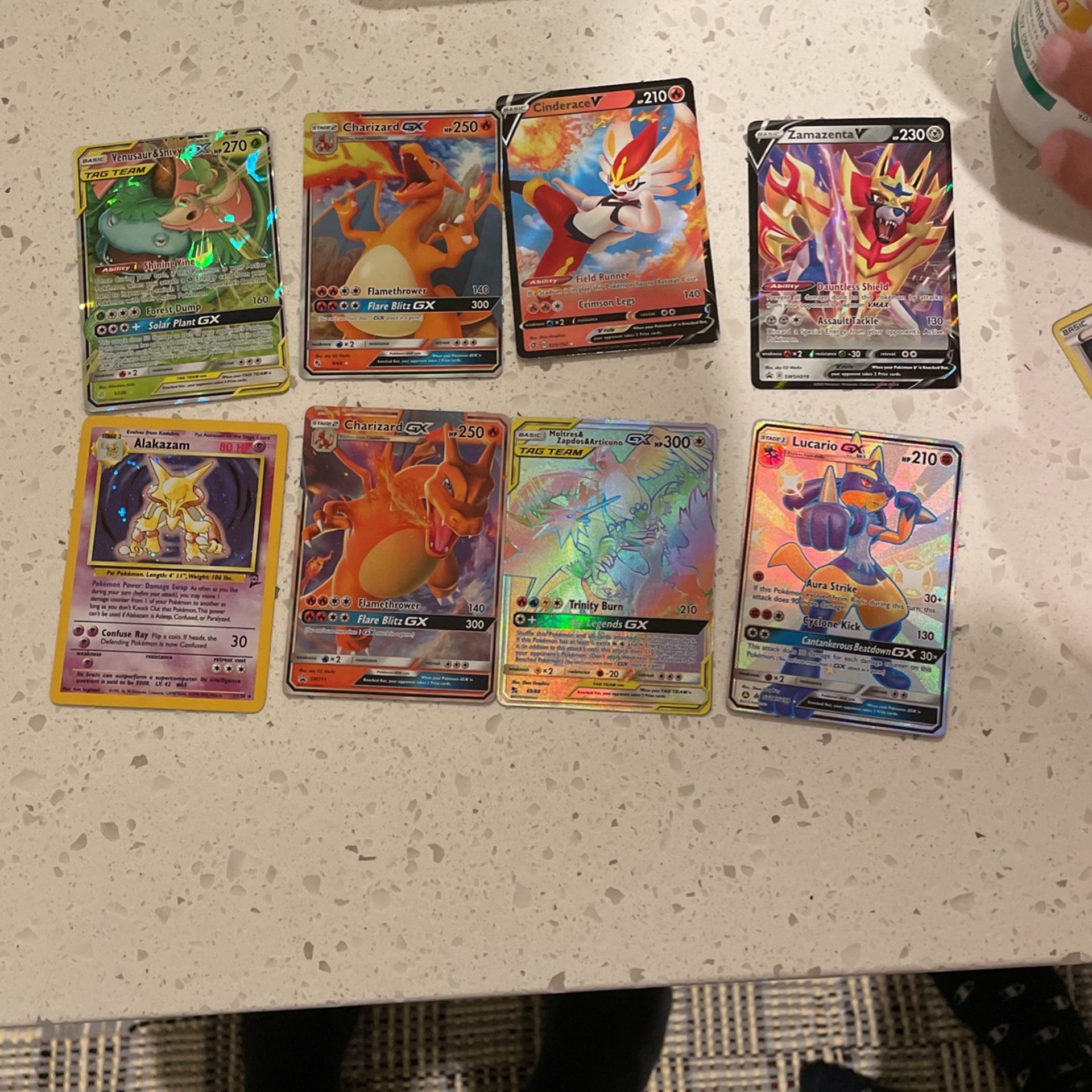 Rare Pokémon cards