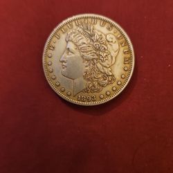 1893 S Silver Morgan Dollar 