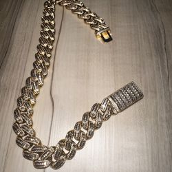 Gold Plated Cuban Link Chain