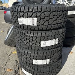 LT275/60R20 10 ply  4 new tires cooper A/T