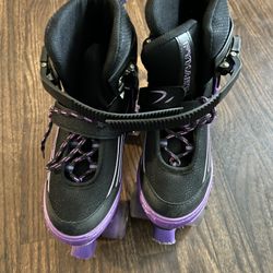 Fyhart Purple/black Roller Skates