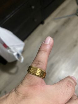 Ring Gold Plate