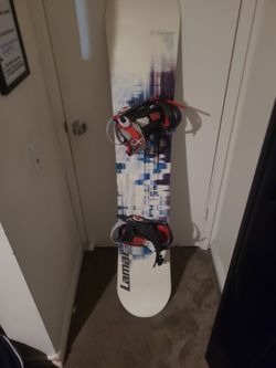 Lamar Snowboard 163 | Large Forum Bindings