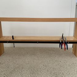 Tool organizer/holder for jeweler/crafter workspace
