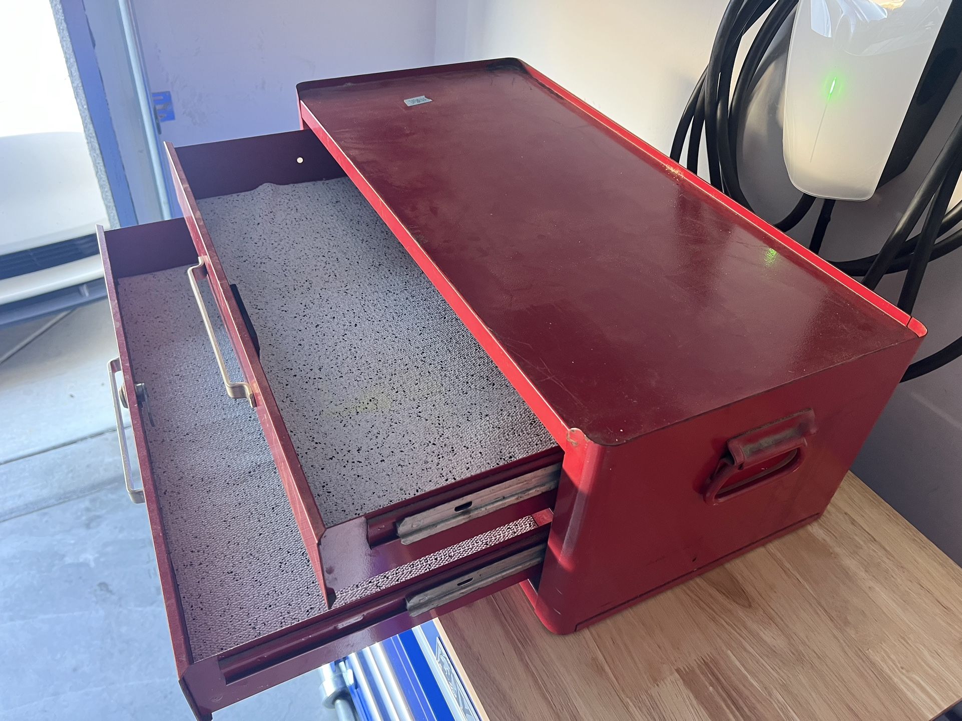 Heavy Duty Red Working Tool Box’s With Key Lock 🔒