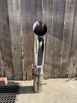 6 inch exhaust tip/ stack