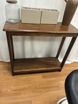 Wood Console