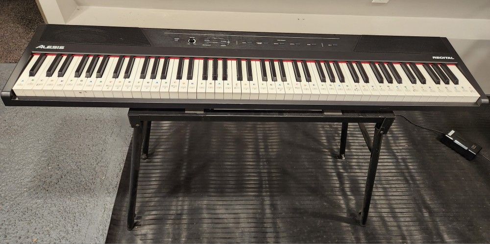Alesis Keyboard and Stand