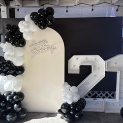Balloons Set Ups W Marquees