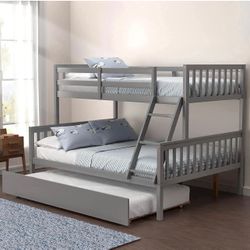 Bunkbed Twin/full/trundle Literas 